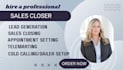 be your sales closer sales representative