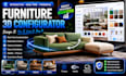 do 2d 3d furniture configurator product configurator for ecommerce, website