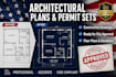 do architectural construction drawings and permit plan sets