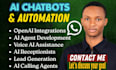 do whatsapp chatbot automation custom chatbot ai voice agent lead generation bot