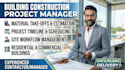 manage your building construction projects and material estimation