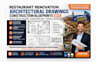 create restaurant renovation architectural drawing construction blueprint ny