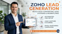 setup zoho CRM lead generation zoho forms andemail marketing