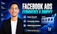 manage facebook ads for ecommerce sales and shopify stores