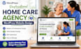 design a professional home care agency wordpress website