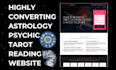 design astrology meta psychic reading tarrot reading website