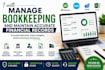 manage bookkeeping and maintain accurate financial records