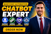 manychat automation, business automation, CRM integration, chatbot system