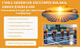 generate solar panel and green energy leads using facebook and google ads