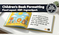 fixed layout children book formatting for kindle KDP and print