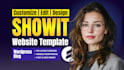 edit showit website template design, customize or redesign showit blog website