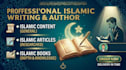 create islamic content, articles, and book writing
