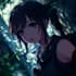 create anime style art character
