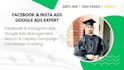 run facebook ads, insta ads, google ads and get 500 leads