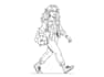 draw vector line art illustration