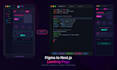 build a pixel perfect landing page from figma to nextjs