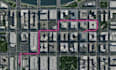 design custom area map, office site map and business direction map