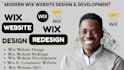 design wix website, redesign wix website and ecommerce store