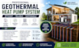 design geothermal heat pump system and ground loop field