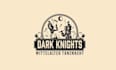 design traditional dynamic dark knights logo