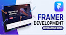 do framer web development and no code website development