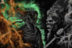 create dark art illustration