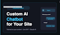 a custom ai chatbot for your website