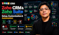 zoho CRM and zoho suite setup, customization and automation
