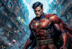 design professional superhero comic art pages