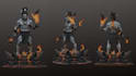 do 3d digital sculpting for miniatures and 3d printing