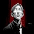 create dark art illustration, horor and skull artwork