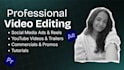 do professional video editing