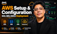 aws setup and configuration like ec2, ses, iam, deployment