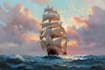 create ship oil painting for you