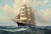create ship oil painting for you