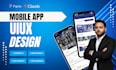 create professional mobile app UI UX in figma