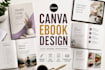 design canva ebook, canva ebook formatting, canva workbook canva template design