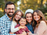create a family photo from separate images