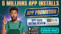 do mobile app promotion ios app install rating review app promotion