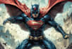 draw cinematic superhero comic book scenes