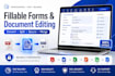 create fillable PDF forms, convert, split and  automate PDF tasks using python
