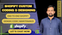 do shopify custom coding, bug fixing, and liquid customization