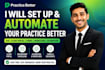 setup and automate your practice better account