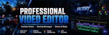 be your professional video editor for youtube content