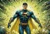 draw cinematic superhero comic book scenes