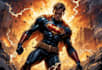 create action packed superhero comic illustrations