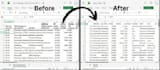 clean and organize your CSV spreadsheet data