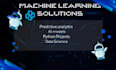 build machine learning models,predictive analytics solutions