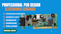 design pcb circuit design pcb schematic and layout  gerber and bom using kicad