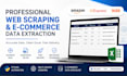 scrape product data from amazon, aliexpress or 1688 using python